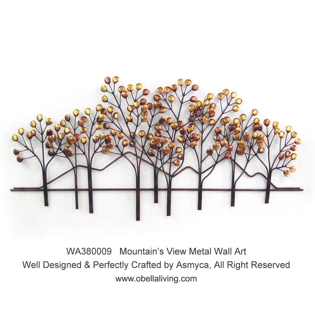mountain's view metal wall arts, Mountains wall art,mountains metal
